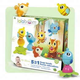 Set de perles animaux et accessoires animaux de la forêt  Lalaboom