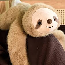 Peluche lestée Paresseux - 50 cm - Podcoll - Histoire d'ours