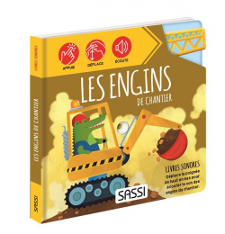 Livre sonore Les engins de chantier Sassi