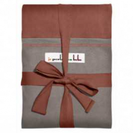 Echarpe longue L'original - Rouge Séquoïa poche Gris Clair - JPMBB