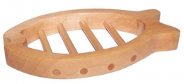 Porte savon en bois d'Hemu - Poisson