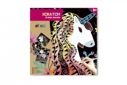 Dessins à gratter Licornes magiques Avenir