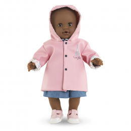 Ciré Réversible Week-end à Paris pour poupon 36 cm Corolle