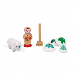 J'apprends à visser en bois Arctique Janod