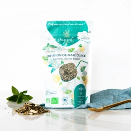 Maté Glacé Bio, menthe, citron, basilic Original Mate