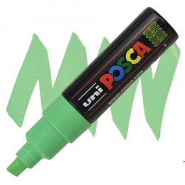 Marqueur PC8K pointe large 8 mm Vert clair POSCA