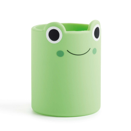 Pot à crayons Grenouille en silicone Apli