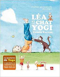 Lea et le chat yogi posture de yoga - Ursula Karven
