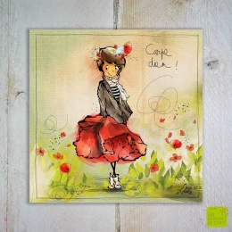 Carte Carpe Diem Mon amie Luce