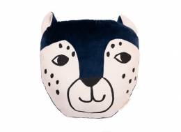 Coussin en coton bio Leopard - Nobodinoz