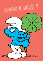 Carte postale Good luck