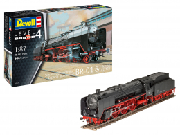 Express locomotive BR01 & tender 2'2' T32 Maquette Revell
