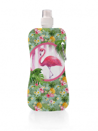 Gourde souple Flamingo 450 ml Aqua Vicious