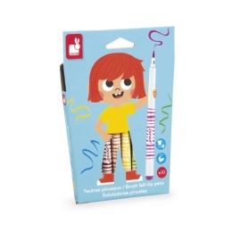 Feutres Pinceaux x10 Janod