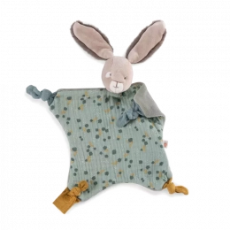 Doudou Lapin sauge Trois petits lapins Moulin roty