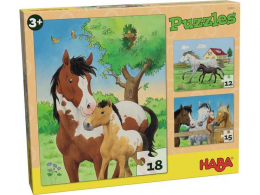 Puzzles chevaux - Haba