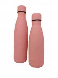 Gourde isotherme 350 ml Rose Miss turtle