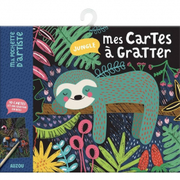 Mes cartes à gratter Jungle Auzou