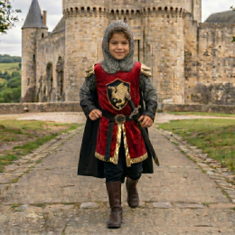 Déguisement chevalier Tristan 5-7 ans – costume médiéval – LaBay