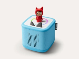 Lecteur interactif Mon Premier Coffret Toniebox 2 - Bleu ciel Tonies