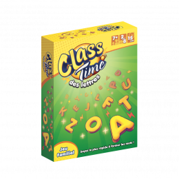 Class time Lettres Pink Fizz