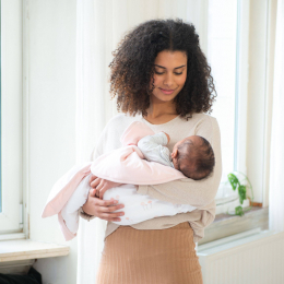 Couverture en coton Dream Lollypop Pink Doomoo