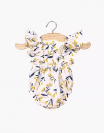 Barboteuse rétro Lou Mimosa pour poupée 34 cm Minikane