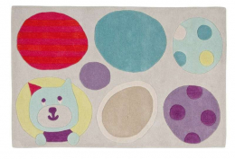 Tapis de sol en laine - Jolis pas Beaux - Moulin roty