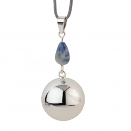 Bola Silver blue stone