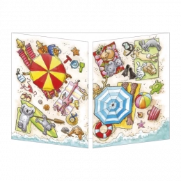 Carte plage Cache Cache