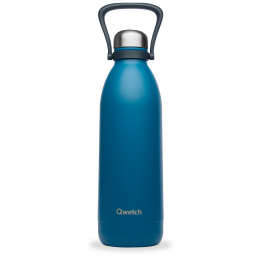Bouteille Isotherme - 1,5L - Matt bleu canard - Qwetch