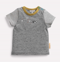 T-shirt rayée étoiles Tison - Il était une fois - Moulin roty 
