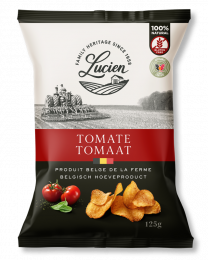 Chips Tomate bio 125gr Lucien