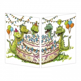 Carte anniversaire Cache Cache