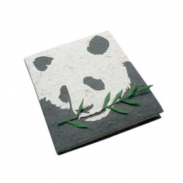 Journal - Panda visage - Poopoopaper