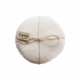 Lot de 5 cotons démaquillants lavables bio Kanité