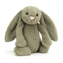 Doudou peluche Bashful Lapin Fern 31cm Jellycat