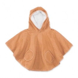 Poncho de voyage Teddy Abricot Bemini