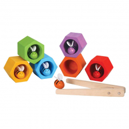 Nids d'abeilles - Jeu de tri des couleurs - Plantoys