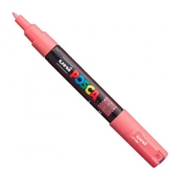 Marqueur PC1MC pointe extra-fine 0,7-1 mm Corail POSCA