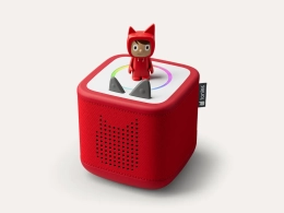 Lecteur interactif Mon Premier Coffret Toniebox 2 - Rouge Coquelicot Tonies