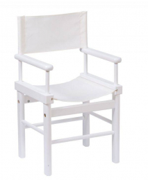 Fauteuil metteur en scène blanc Moulin Roty
