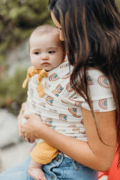 Echarpe de portage en bambou Serenity Rainbows Boba Wrap