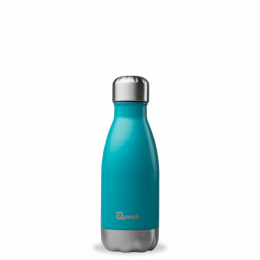 Bouteille Isotherme - 260ml - Turquoise - Qwetch