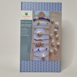 Atelier De Bijoux XL  Ciment et multi-rangs  Sycomore