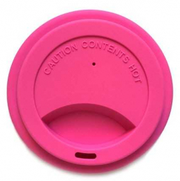Couvercle pour gobelet en siliconne - Rose - Jack n'Jill