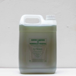 Savon de Marseille liquide à base d'huiles d'olives - 5 litres - Le serail
