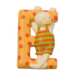 Lettre résine E Canard - Moulin Roty