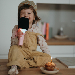 KIDYMIC Micro karaoké Rose Kidywolf