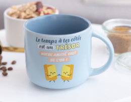Mug Tasse Le temps à tes côtés est un trésor FR - Mr wonderful